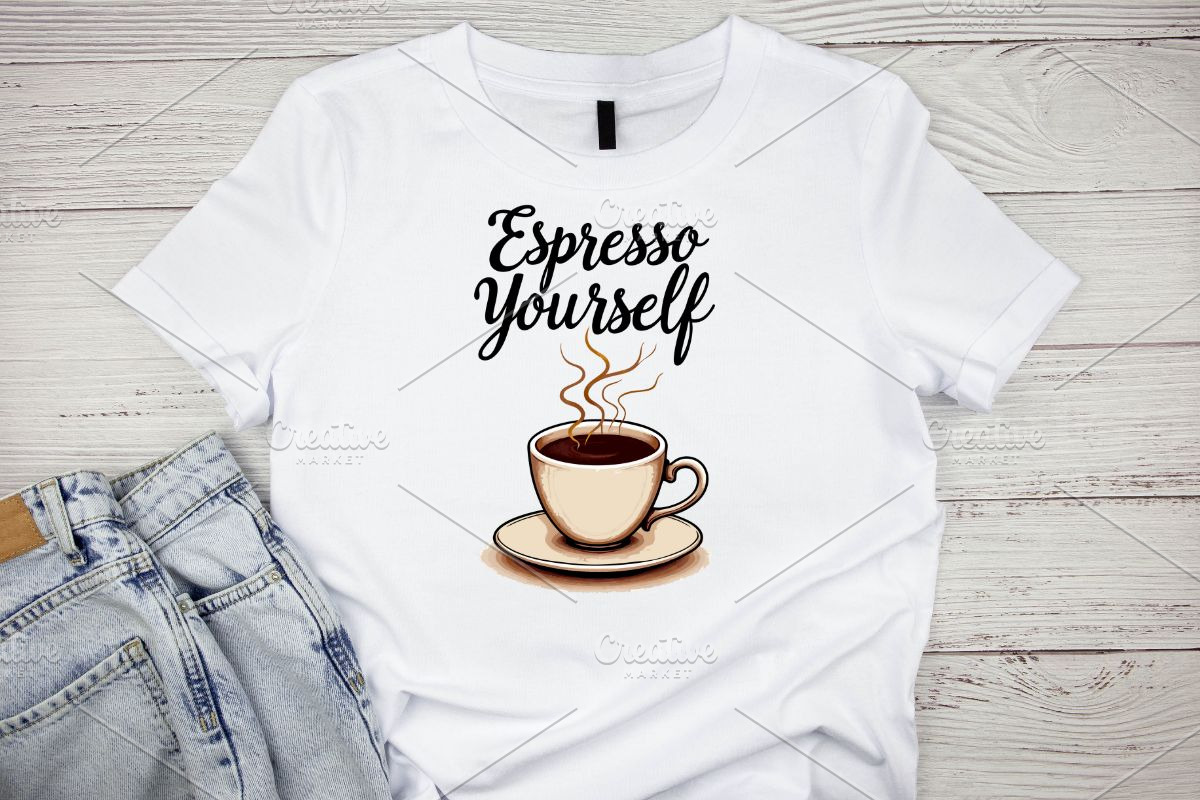 Espresso Yourself – Fun Coffee #1, an Illustration by Awieee1 (Photo 2 of 4)