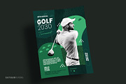 Golf Tournament Flyer Template - PSD, a Flyer Template by Satgur Graphic Design (Thumbnail 3 of 6)