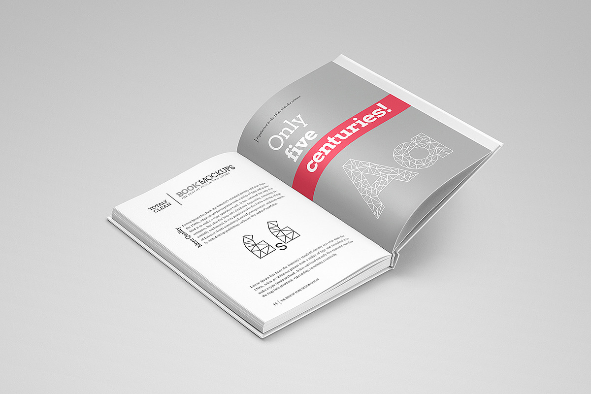 Book Mock-Up / Hardcover Edition, a Books & Magazine Mockup by PuneDesign (Photo 6 of 13)