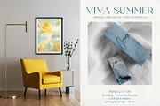 Ocean watercolor summer background, a Texture Graphic by Yuliya Derbisheva (Thumbnail 6 of 18)