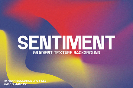 Sentiment Gradient Texture