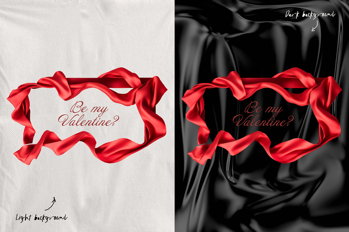 Satin bows & frames collection, an Object Graphic by divanovskaya_nv (Photo 5 of 11)