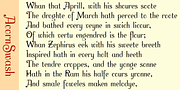 Acorn Swash, a Sans Serif Font by Ingrimayne Type (Thumbnail 4 of 7)