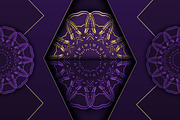 Mandala Oriental Floral art Bundle, a Background Graphic by NJ Himel (Thumbnail 50 of 97)