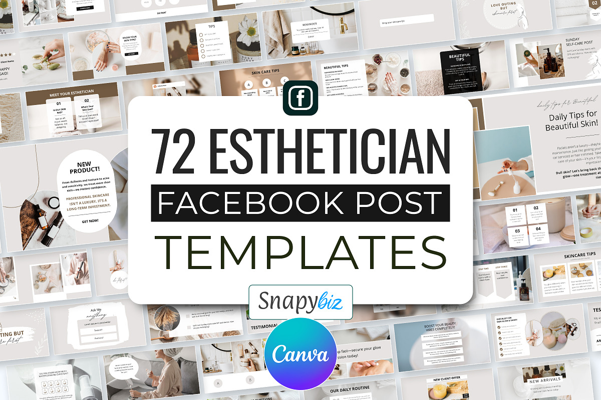 Editable Canva Facebook Template preview 2