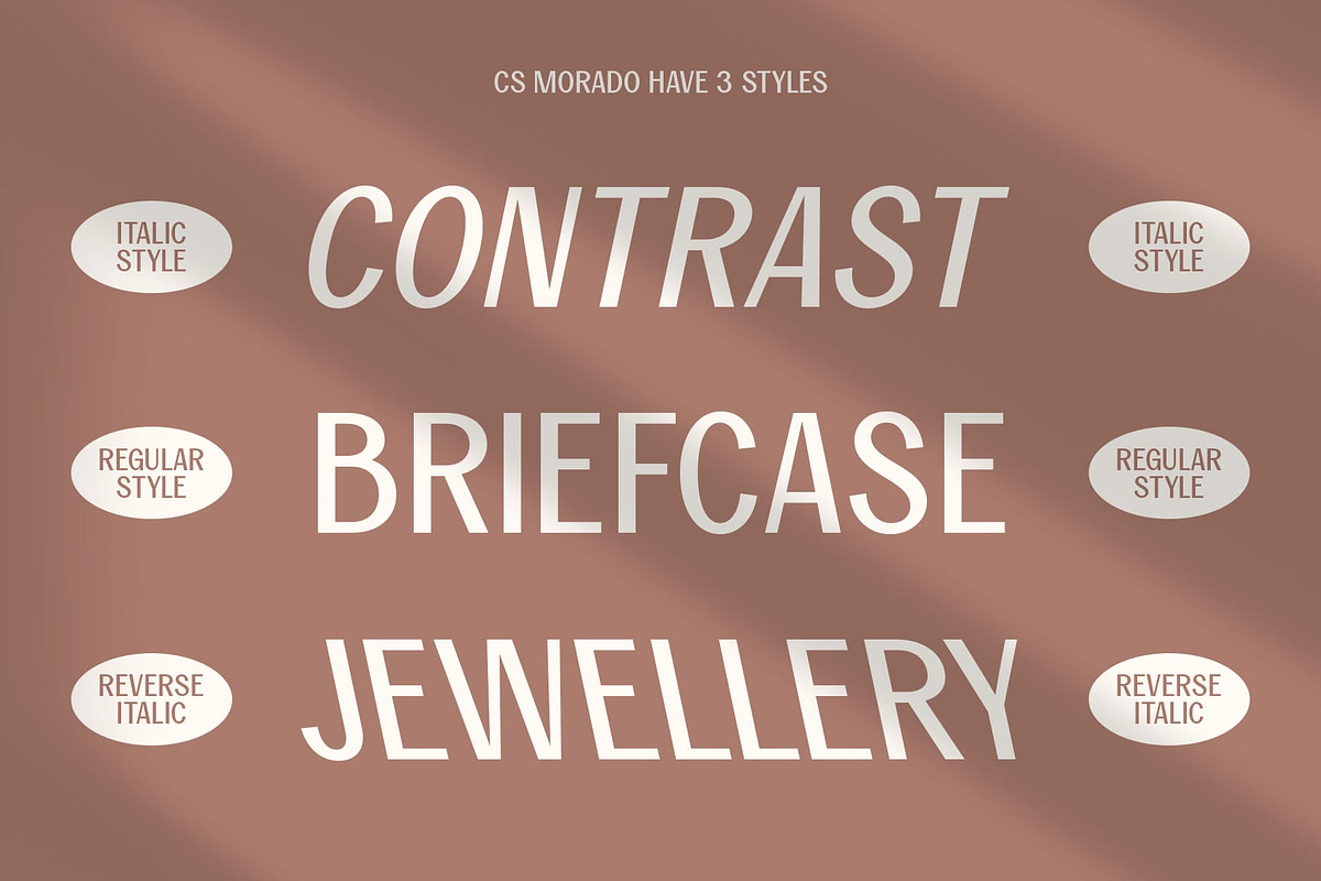 CS Morado – Contemporary Font, a Sans Serif Font by Craft Supply Co. (Photo 2 of 8)