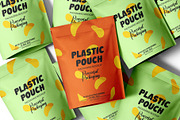 Plastic Stand-Up Pouch Mockup Set, a Packaging Mockup by pixelmock (Thumbnail 4 of 19)