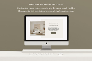 Online Course Squarespace 7.1 Theme