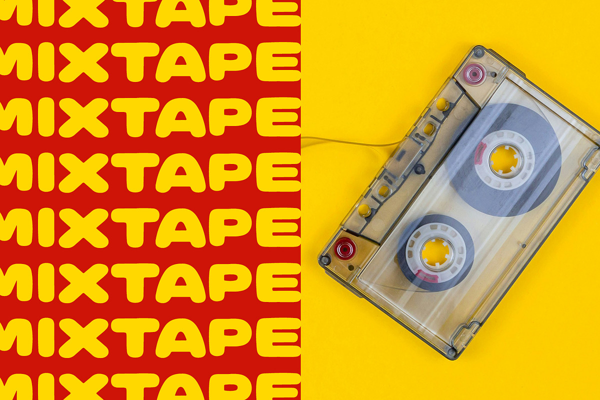 Proned Playful Bold Expanded Display, a Sans Serif Font by Maulana Creative (Photo 6 of 7)