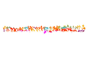 Long horizontal banner and, an Illustration by Nenahliadava Design