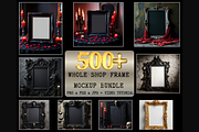 500+ Frame Mockup Bundle, a Mockup by StormDigitalArt (Thumbnail 1 of 6)