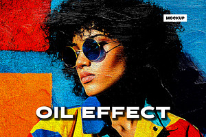 Oil Effect Mockup, a Layer Style Add-On by studiogstock