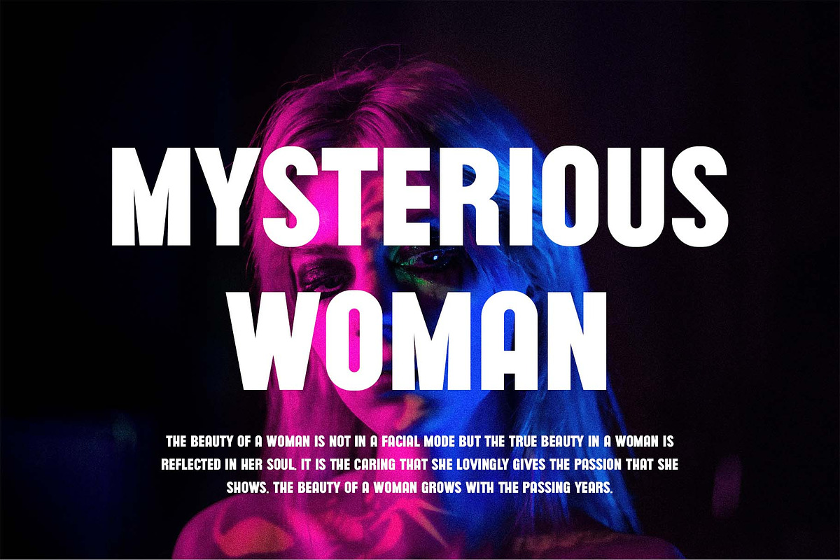Querty Modern Sans Serif Font, a Sans Serif Font by Perfectype (Photo 4 of 4)