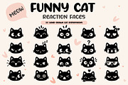 Funny Cat Reaction Faces, an Animal Illustration by OREHOVKA (Thumbnail 1 of 4)