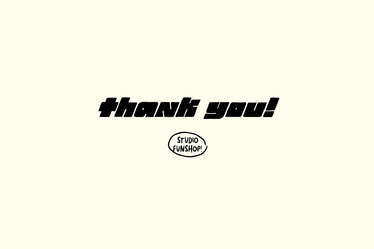 Blockie - Hand-lettered Display Font, a Font by Studio Funshop by Kelli (Photo 13 of 13)