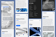 Experience Web Landing Page UI KIT, a Landing Page Template by UICreative (Thumbnail 3 of 4)