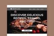 Food Email News Letter Layout, an UI Kit Template by MightyDesign (Thumbnail 2 of 8)