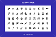 Insects icons, an Outline Icon by Wencory (Thumbnail 1 of 2)