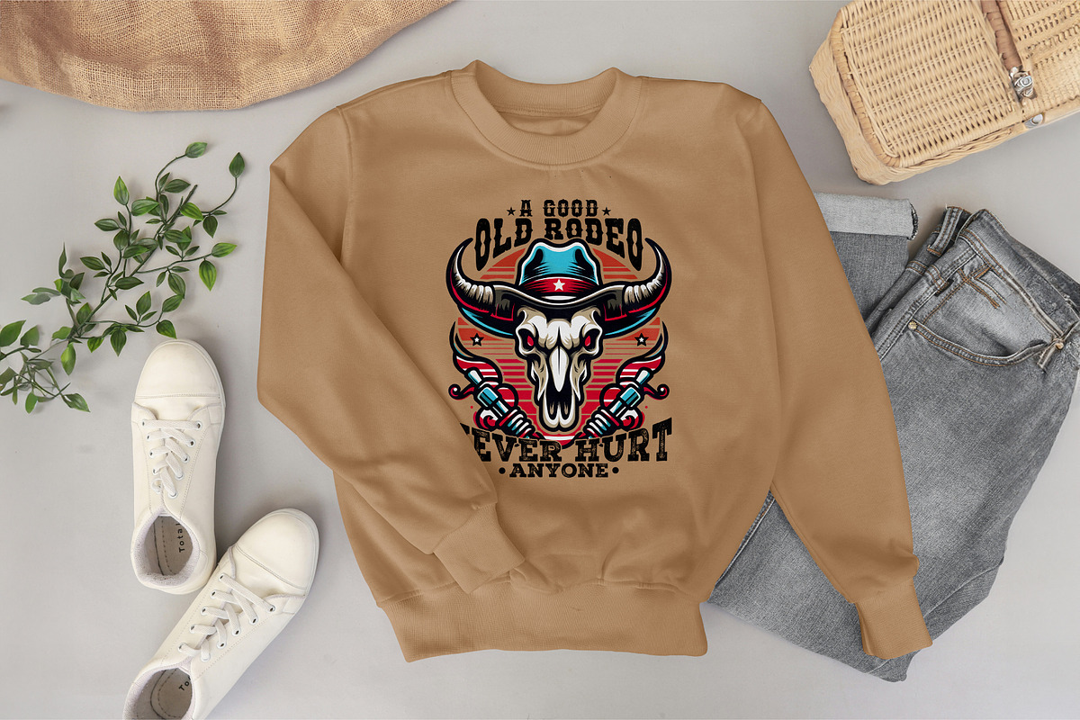 Western Boy Digital T-Shirt Design, a Graphic by Vector Portal (Photo 6 of 8)