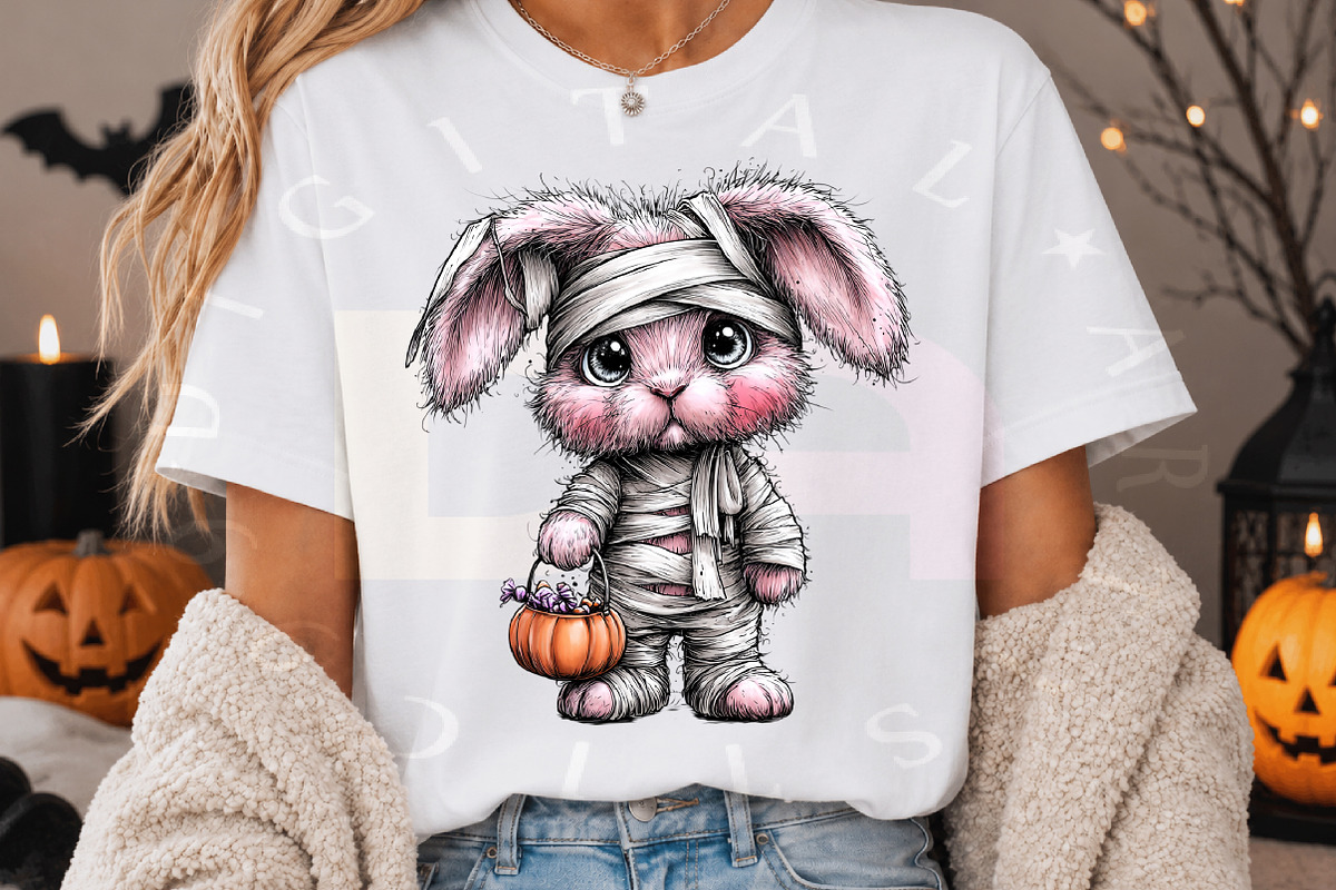 Whimsical Halloween Animals Clipart, a Transportation Illustration by Digital Artistic99 (Photo 5 of 7)