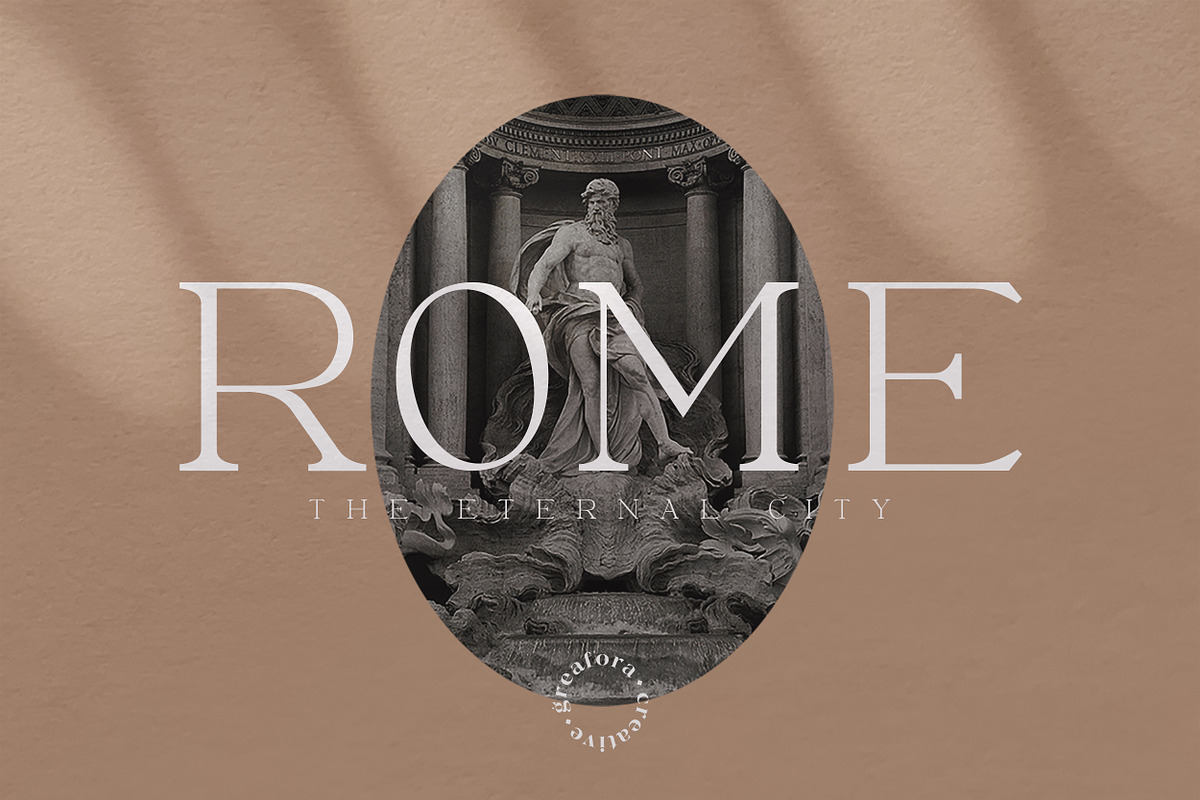 Moeda Luxury Serif Font, a Serif Font by Creavora (Photo 10 of 15)