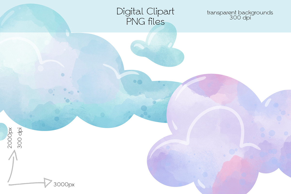 Cartoon Weather Clipart, an Illustration by OllyKo Art (Photo 7 of 8)