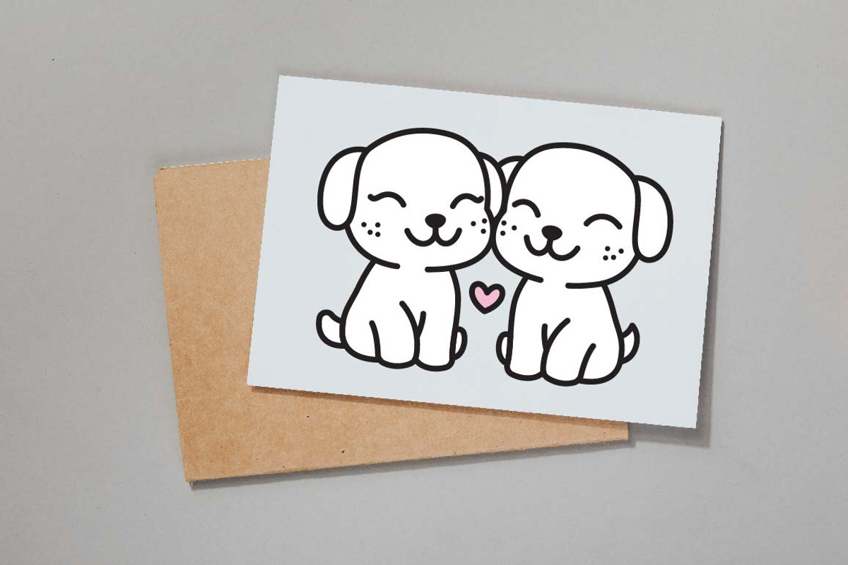 11 Cute Puppy Dog Character Doodle, an Animal Illustration by jongcreative (Photo 3 of 6)