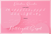 Valentine Romantic - A Modern Script, a Script Font by overlaytemplates (Thumbnail 4 of 5)