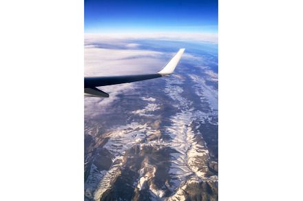 Flying and traveling. View from, a Transportation Photo by Oleksandr Berezko