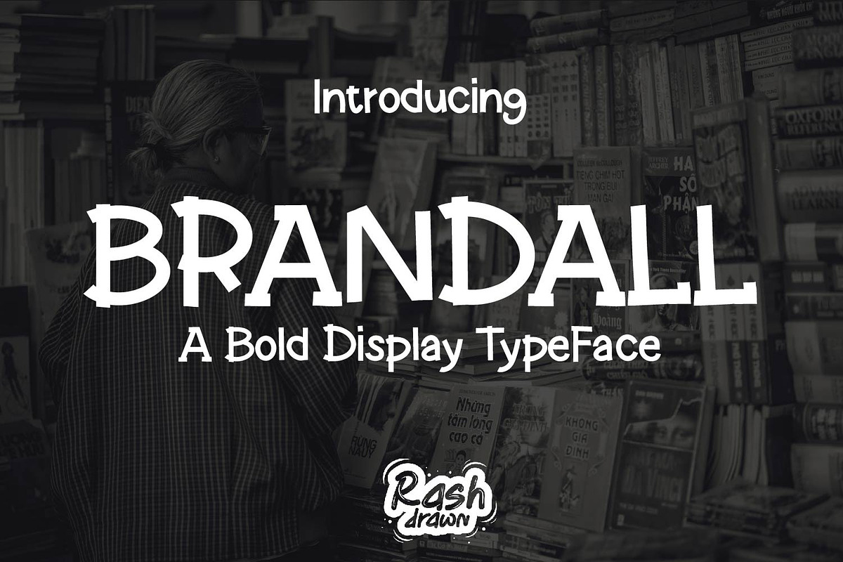 Brandal, a Font by Rashdrawn (Photo 1 of 5)