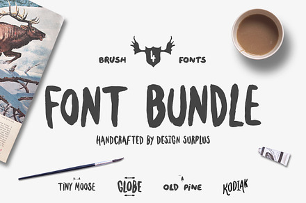 Brush Font Bundle (50% OFF)