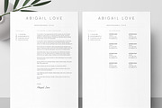Clean Resume Pack | Word, Pages, a Resume Template by DemeDesign (Thumbnail 3 of 6)