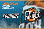 Fox hunt - ESport & Mascot Logo, a Branding & Logo Template by FNR Graphics (Thumbnail 1 of 5)