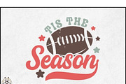 12 Christmas Football SVG Bundle, a Graphic by BeeCraftR (Thumbnail 5 of 11)