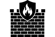 firewall security icons, a Technology Illustration by abu67222 (Thumbnail 4 of 13)