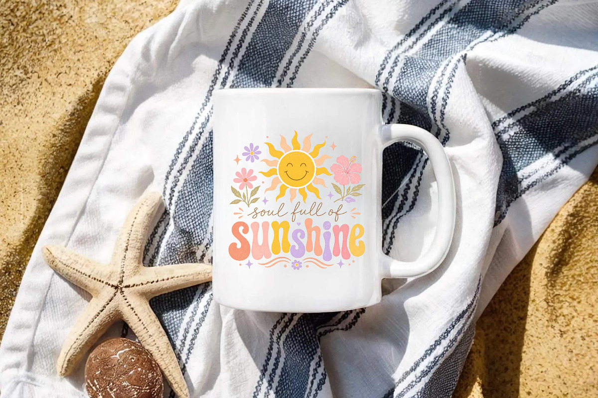 Soul Full Of Sunshine Summer PNG, an Illustration by Dream Creation (Photo 5 of 7)