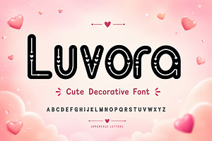 Luvora, a Slab Serif Font by Wow Magic