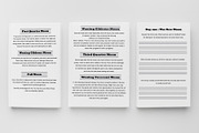 Moon And Astrology Planner, a Stationery Template by obayes (Thumbnail 3 of 7)