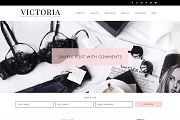 Victoria Feminine Wordpress Theme, a WordPress Template by The Reverie Collective (Thumbnail 2 of 2)
