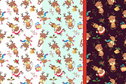 Christmas deers set, an Object Graphic by SunnyWS (Thumbnail 6 of 8)