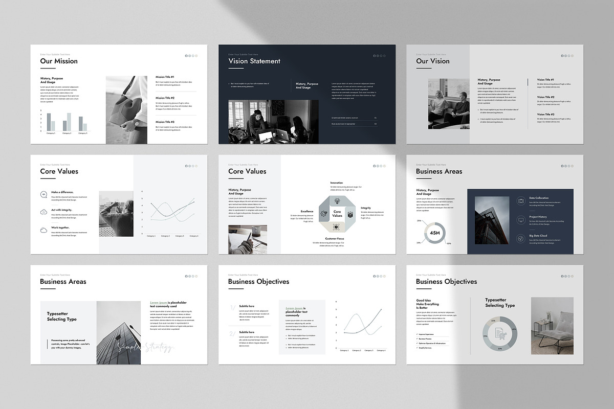 Business Strategy Presentation, a Presentation Template by GoldenPixelStudio (Photo 8 of 28)