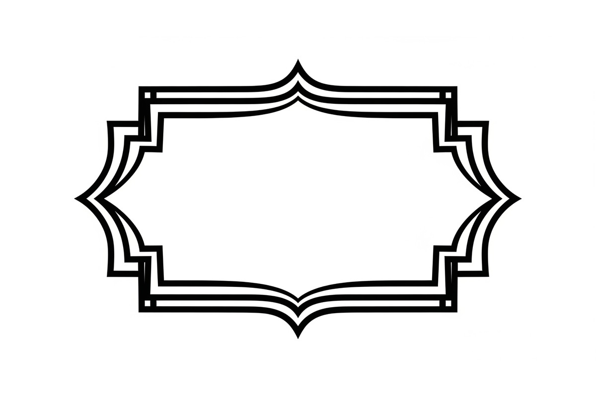 Classic Label Frame Vector Bundle, an Illustration by hafijul (Photo 7 of 30)
