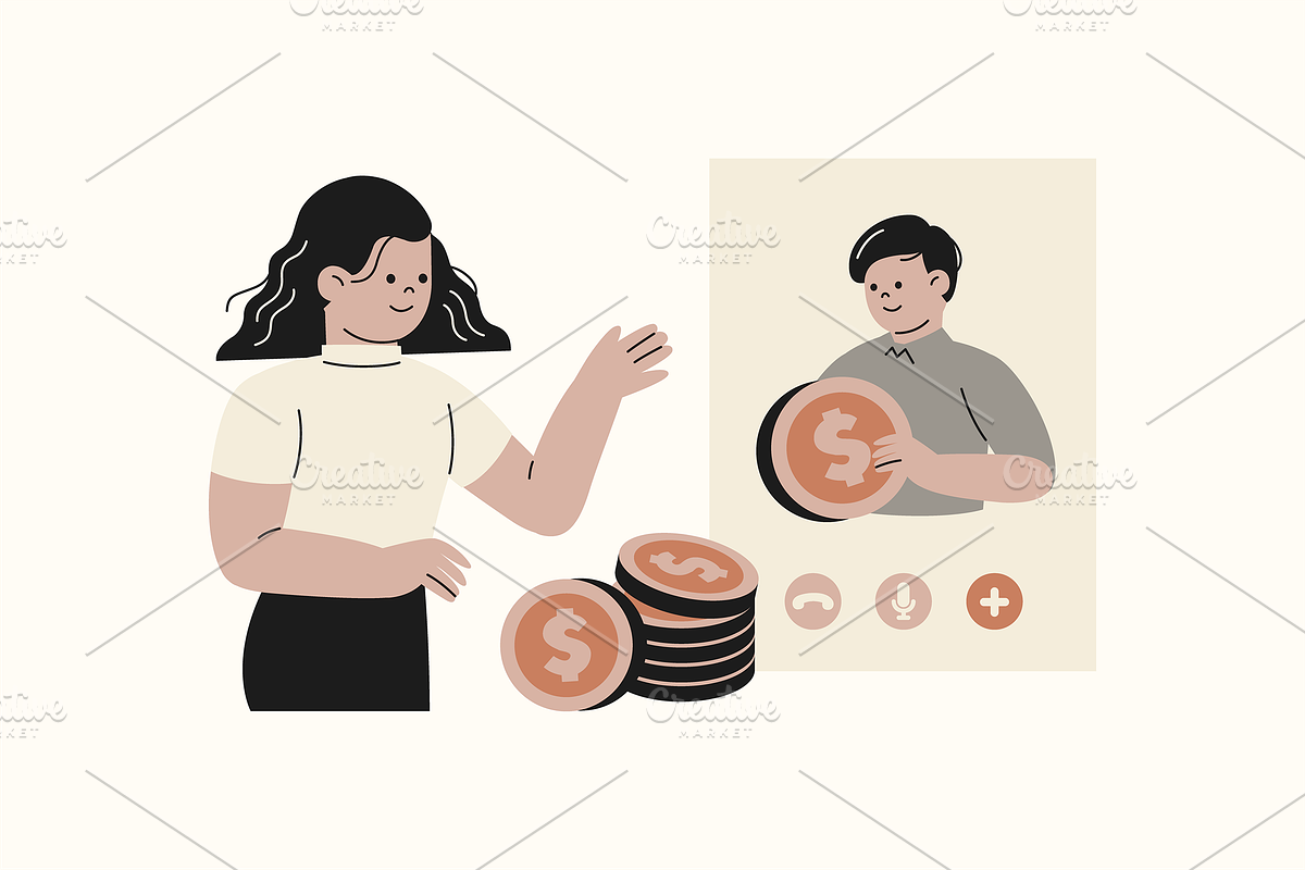 Early Retirement Illustration, an Object Graphic by Jump Studio (Photo 6 of 13)