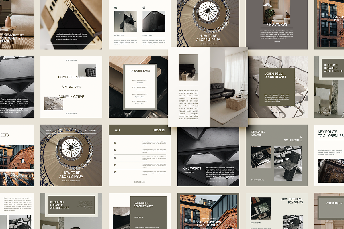 Refined Social Media Templates, a Social Media Template by Brand & Bloom (Photo 5 of 9)