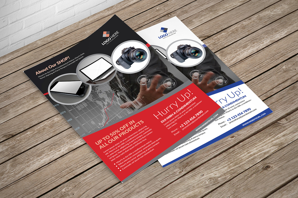 Product Promotion Flyer Template, a Flyer Template by JanySultana (Photo 4 of 6)