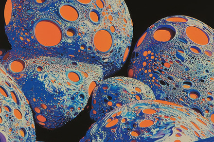 Retro-Futuristic Abstract Artwork, a Photo by Virgo Studio