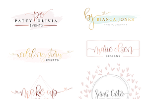 Mondellina Script 6 Logo Pack