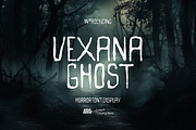 Vexana Ghost - Horror Font, a Handwritten Font by Ideal Eksis (Thumbnail 1 of 7)