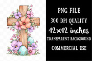 Christian Easter Clipart, an Illustration by Designking (Thumbnail 3 of 4)