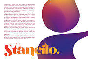Stancilo, a Serif Font by Ardyanatypes (Thumbnail 2 of 12)